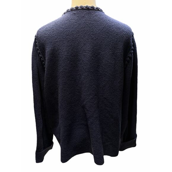 J. Crew Odette Sweater Lady Jacket – Mediterranean Navy - Picture 7 of 7